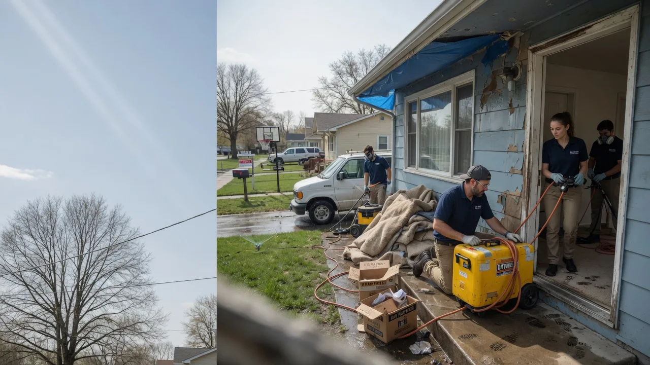 Basement Flood Cleanup in Stilesville, IN near me